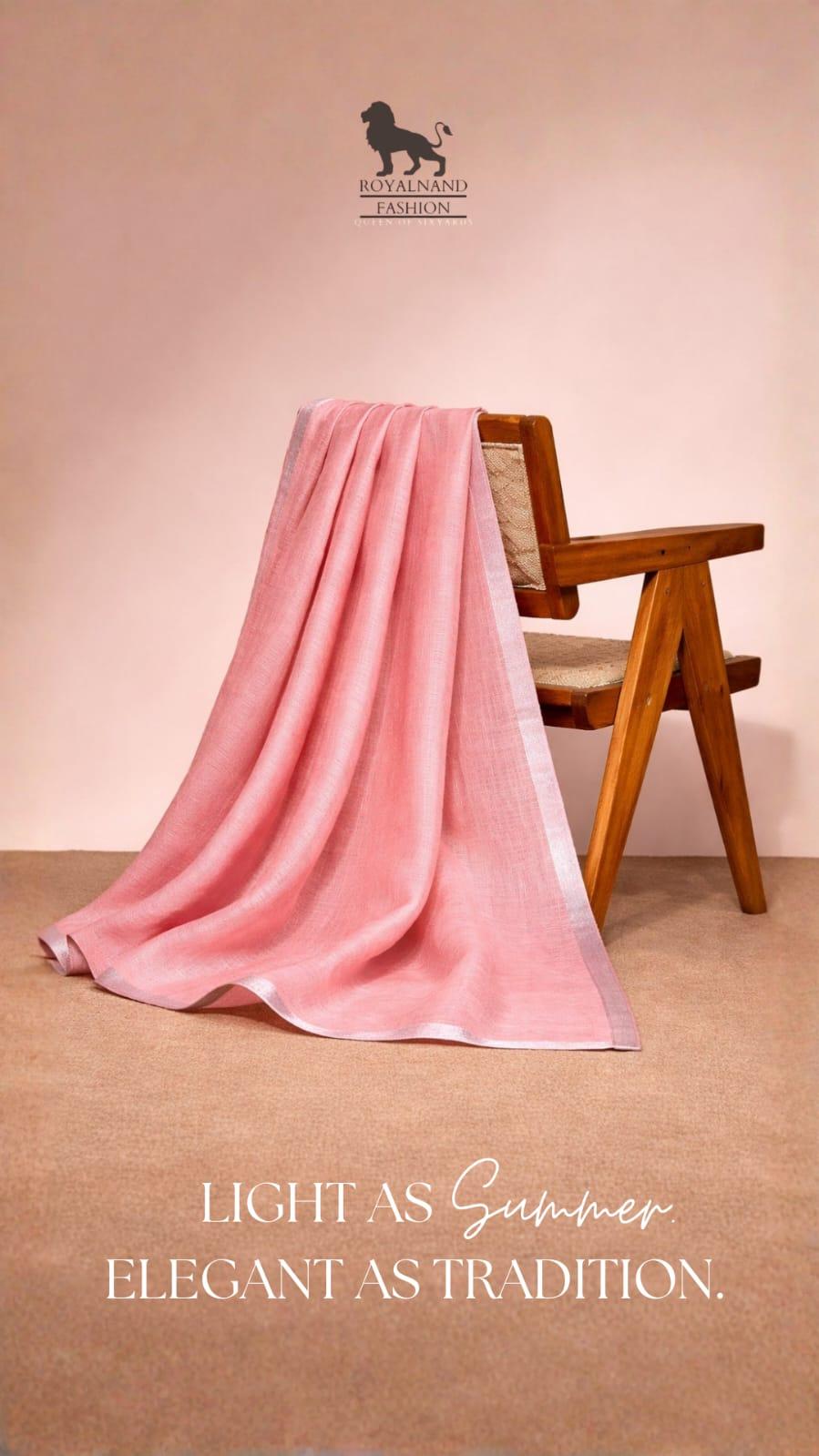Linen Saree: The Perfect Blend of Tradition, Comfort, and Modern Elegance