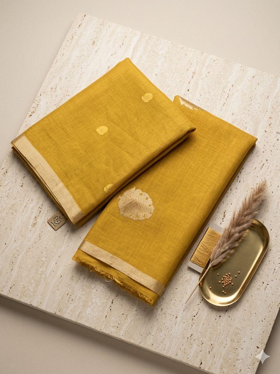 Why Linen Silk Sarees Are the Perfect Choice for Wedding Season